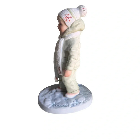 Frances Hook "All Bundled Up" signed by Barbara Hook Figurine dated 1982 - Picture 10 of 14